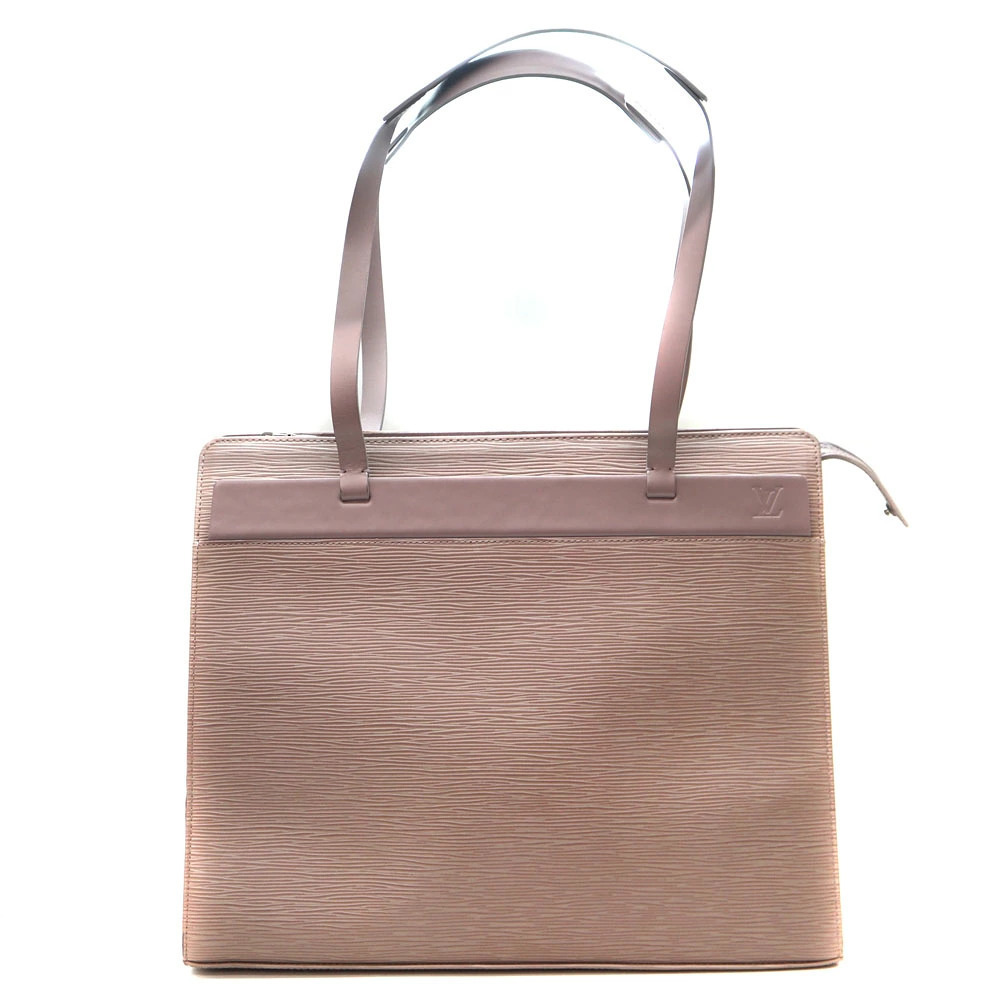 LOUIS VUITTON Croisette Tote Bag Epi Leather Lilac Greige Gray LV